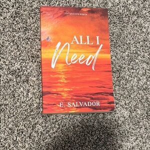 All I Need by E. Salvador Book